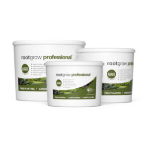 2.5L tub of Rootgrow Professional Mycorrhizal Fungi granules for tree and shrub planting