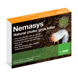Pack of Nemasys Chafer Grub Killer nematode treatment for chafer grubs in lawns and turf