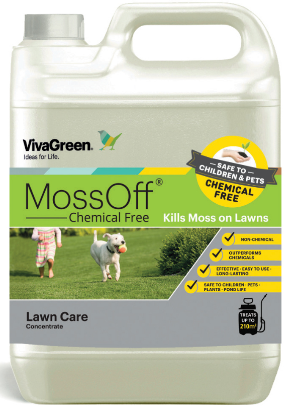 MossOff Lawn Care Moss Killer 5L