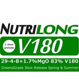 20kg bag of Nutrilong V180 29-4-8 slow release granular fertiliser