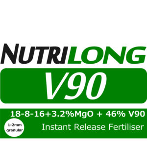 20kg bag of Nutrilong V90 18-8-16 slow release granular turf fertiliser