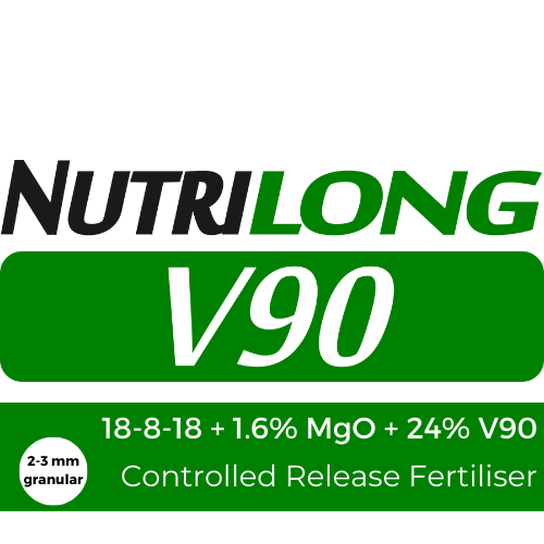 20kg bag of Nutrilong V90 18-8-18 + 1.6% MgO slow release granular turf fertiliser
