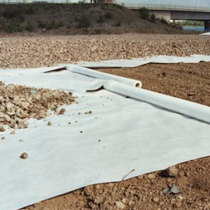 Terram 100 geotextile membrane roll for sub-base separation in paving, driveway and car park construction