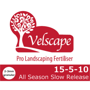 20kg bag of Velscape All Season Slow Release Fertiliser (15-5-10)