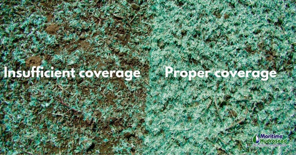 correct application of hydroseeding mix Phoenix Amenity Supplies