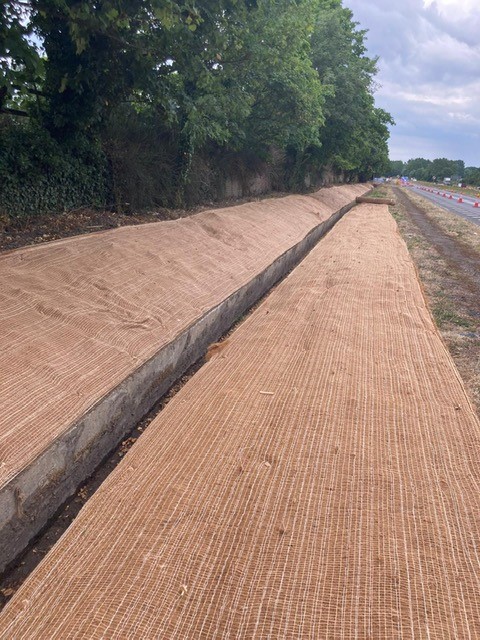 Eromat C-100-J Coir Erosion Control Blanket