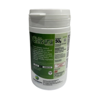Chikara Weed Killer residual herbicide granules pack, Flazasulfuron 25% w/w
