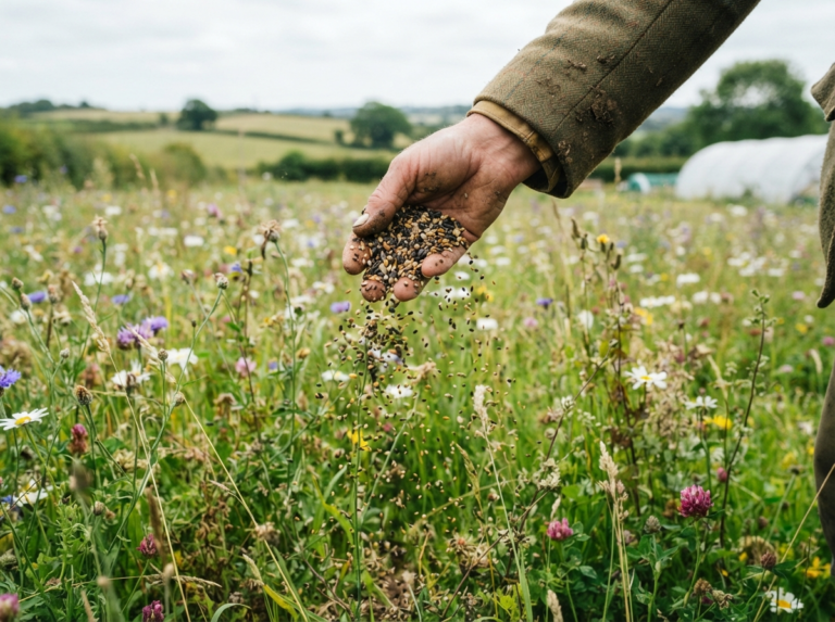 Photograph representing the 100% Wildflower Seed range