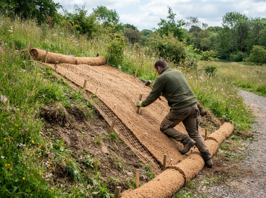 Photograph representing the Erosion Control range