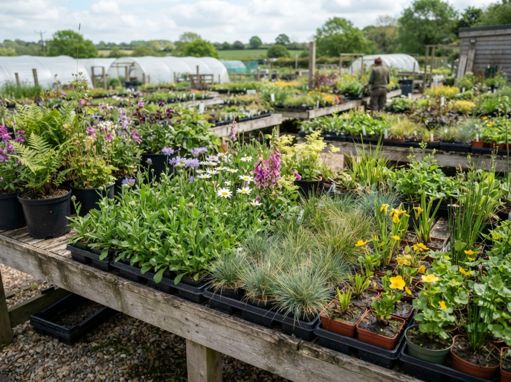 Photograph representing the Plugs and Potted Plants range