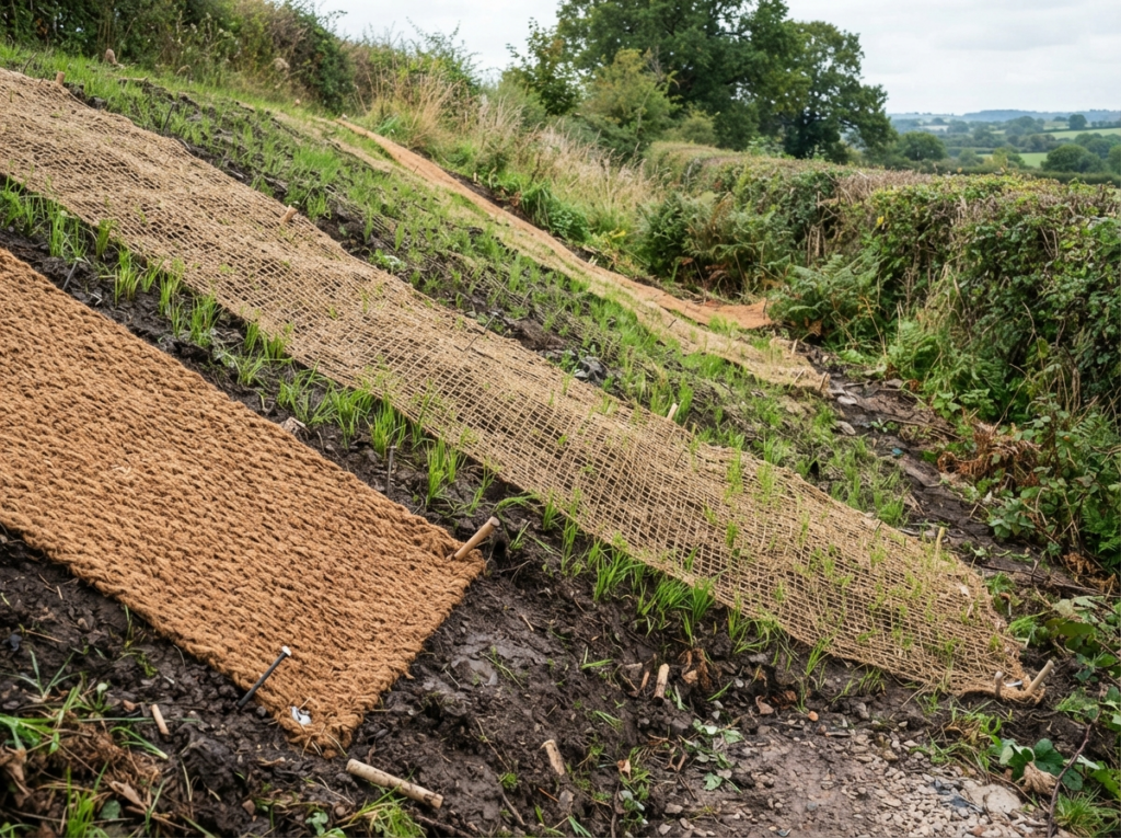 Photograph representing the Slope Stabilisation range