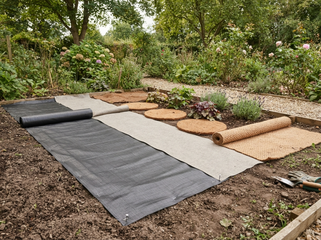 Photograph representing the Weed Control Fabric range