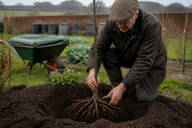 Plant trees and shrubs this autumn for better establishment next spring