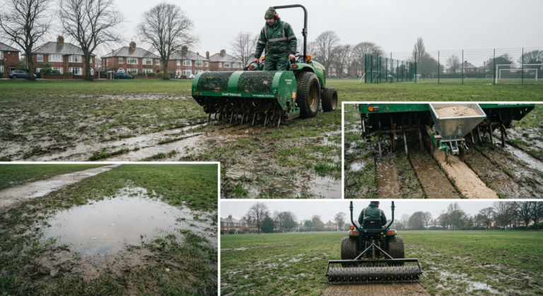 Protecting your winter sward: when to close a waterlogged sports pitch