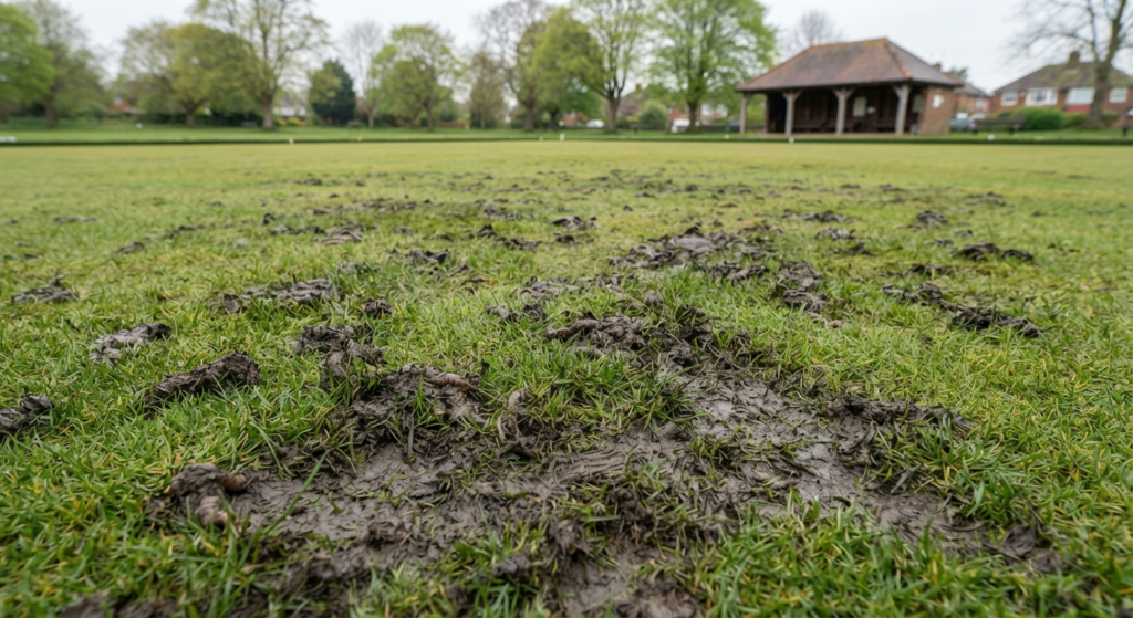 Spring weed control in amenity turf: timing selective herbicide to catch broadleaf weeds young