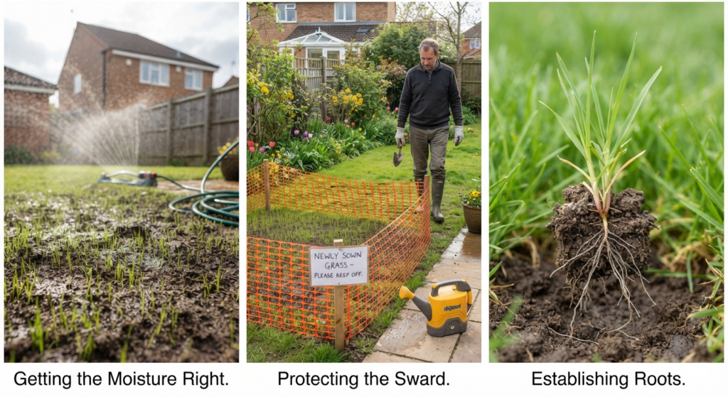 Instant wildflower cover on new schemes: how to lay and establish pre-grown turf