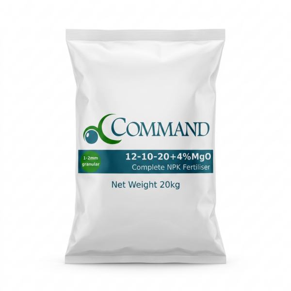 Command Complete NPK Fertiliser 12-10-20 + 4%MgO
