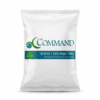 A studio photograph of a white "Command" fertiliser bag featuring the exact product details from the reference image.